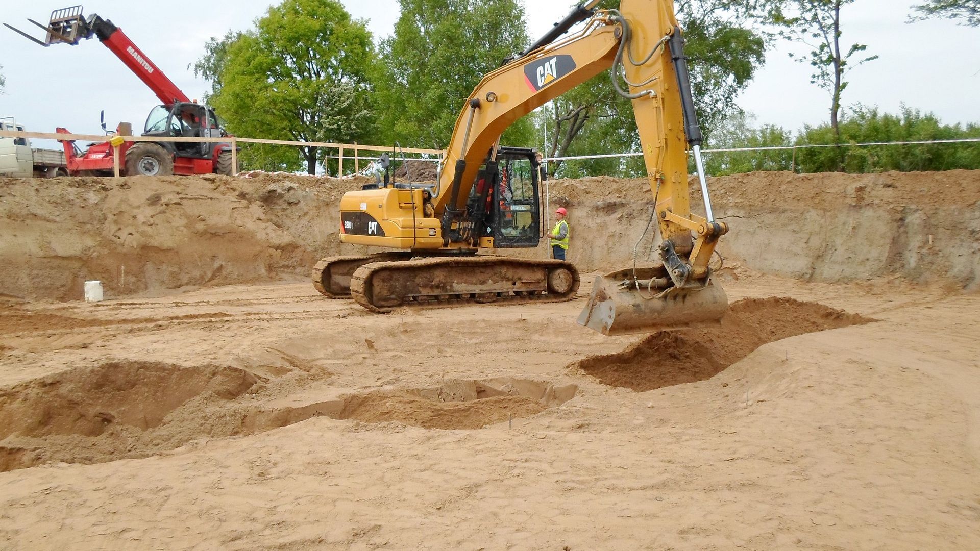 Wykonanie wykopów pod fundamenty